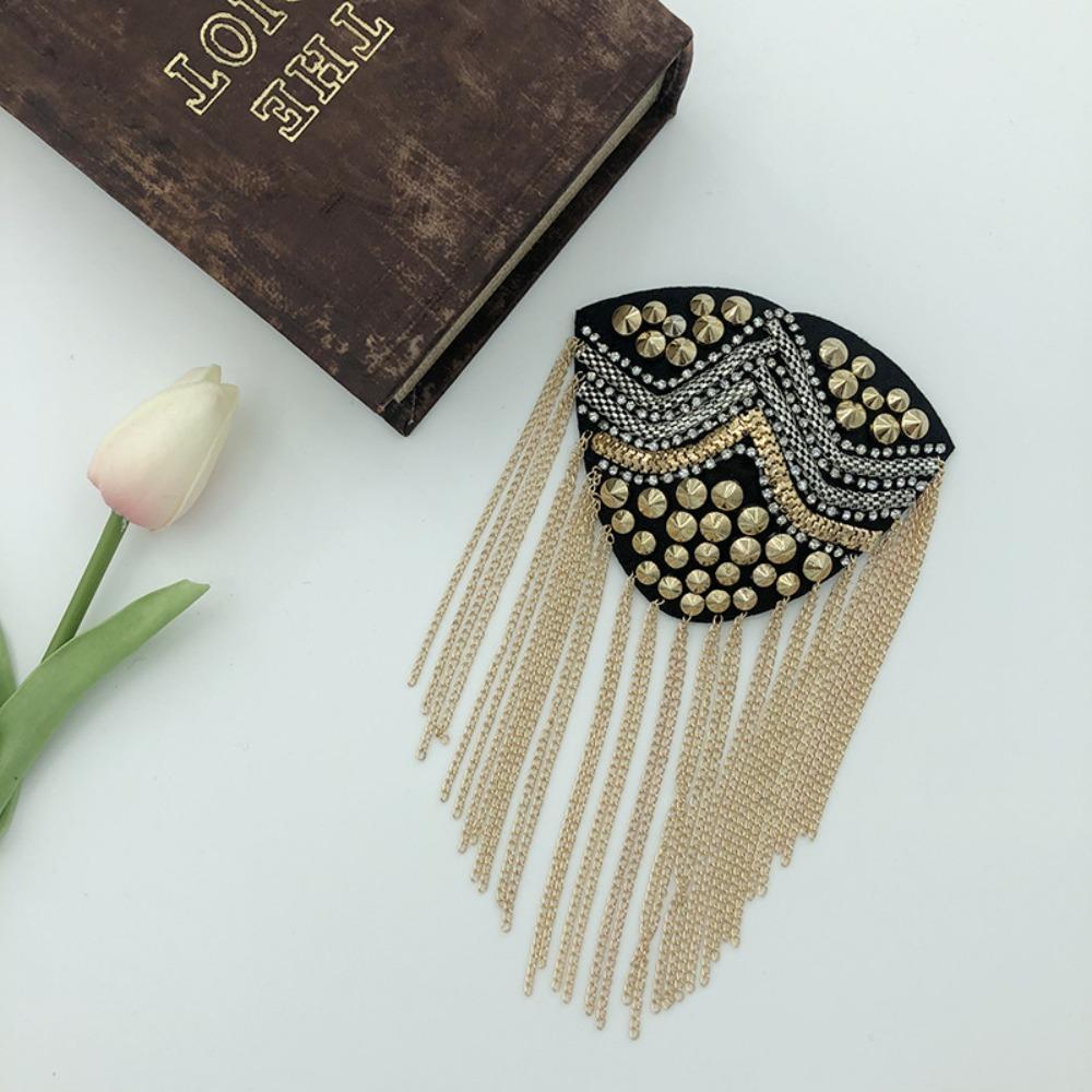 Brooch Fringe Shoulder Mark Epaulets Shoulder Flash Exquisite Shoulder Board Cosplay