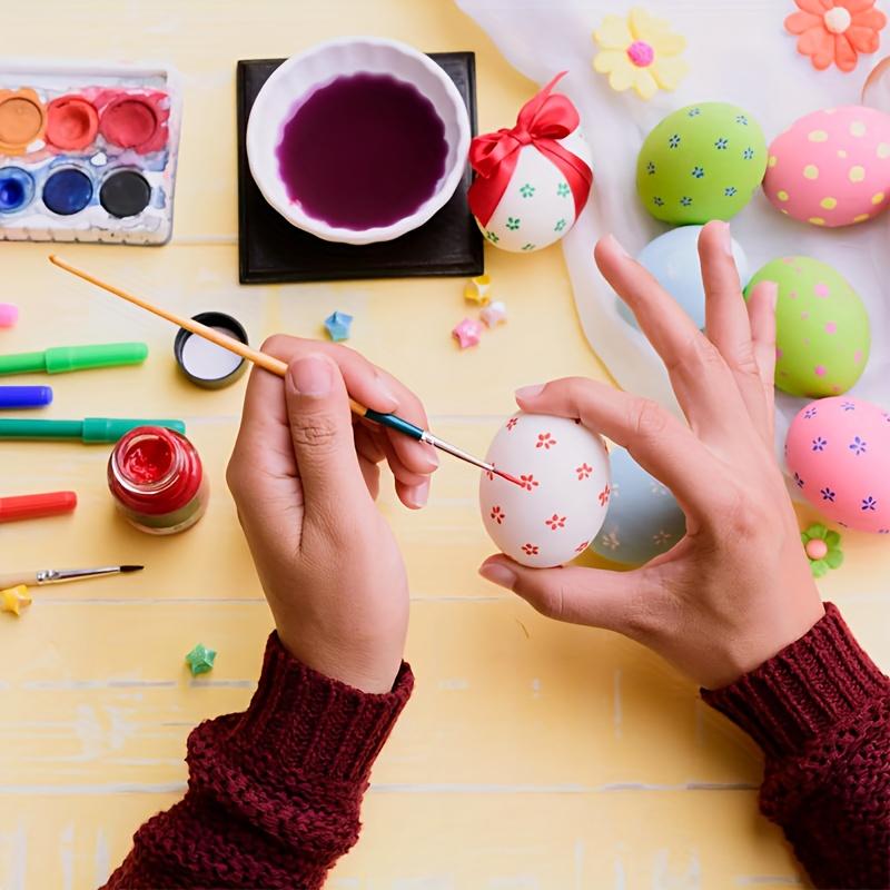 15pcs Plastic Eggs for Crafts, Easter Decorations, Handicrafts, Office, Home Decor, Table Decoration, Easter Party Decoration