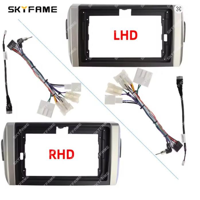 2016+ Toyota INNOVA Center Console Navigation Frame for Android Large Screen Modification