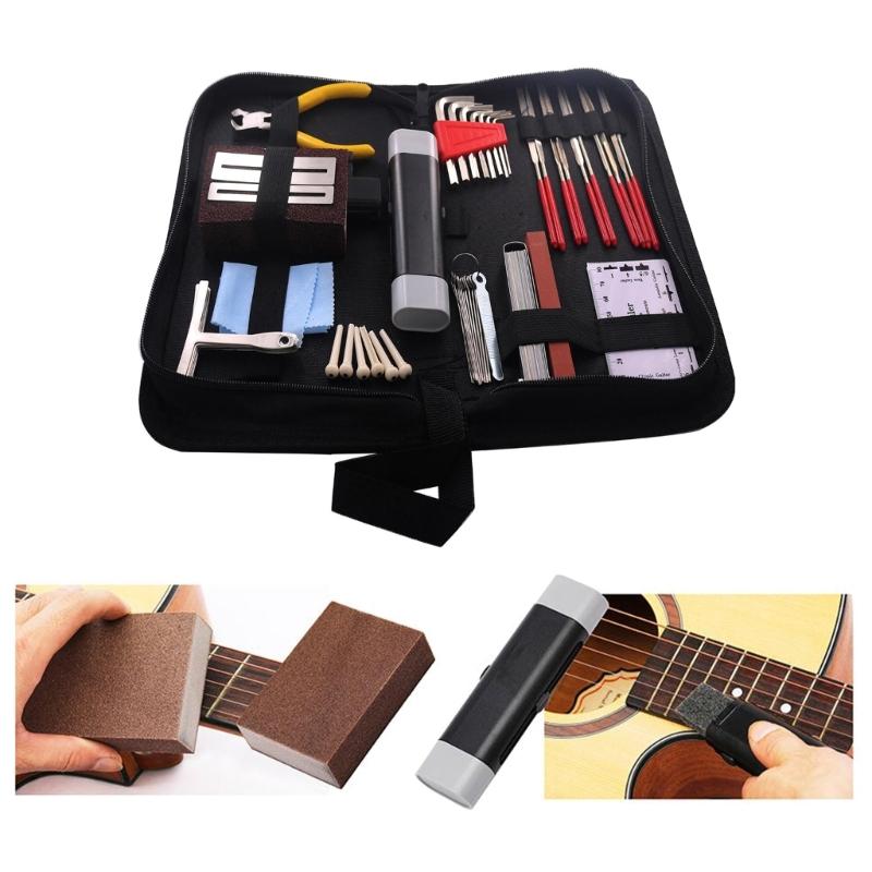 Guitar Tools Complete Guitar Setup Kits Repair Tools for Ukulele Bass Mandolin