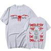 Japonské anime tričko Death Note Yagami Light Misa Amane Manga Grafika Letní tričko Muži Ležérní Bavlna Trička Nadměrná Trička Unisex Streetwear
