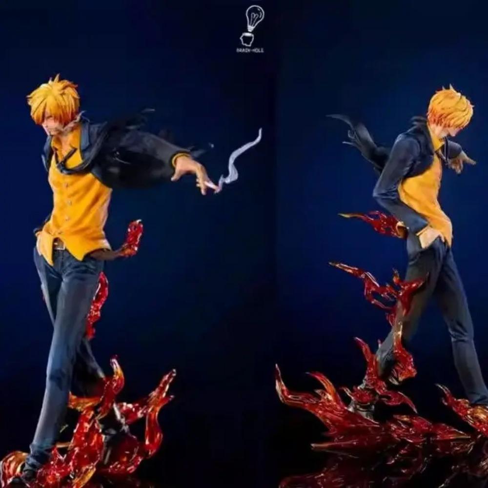 24cm One Piece Sanji Anime Figure Fashion Show Sanji Figurine Pvc Model Statue Doll Decoration Collection Ornaments Toys Gift