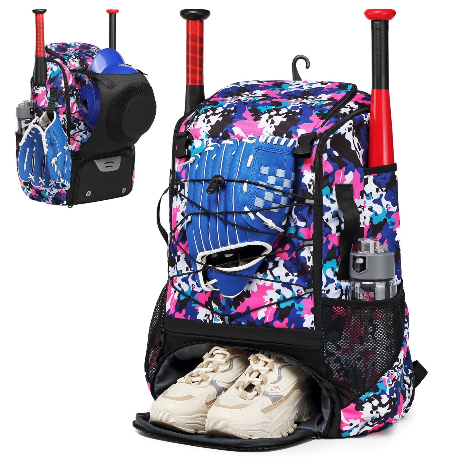

Large-Capacity Multifunctional Baseball and Softball Sports Backpack 36-55L