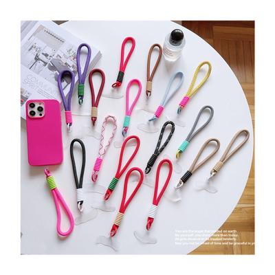 Braided Mobile Lanyard: Anti-Lost Strap with Key Ring for Phones, Bottles, or Speakers