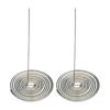 2/4Pcs Teapot Spout Strainer Portable Spiral Coffee Filter Tea Strainer Stainless Steel