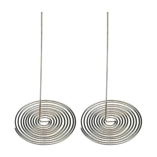 2/4Pcs Teapot Spout Strainer Portable Spiral Coffee Filter Tea Strainer Stainless Steel