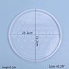 Viking Divination Rune Coaster Tray Mould Rune Stones Silicone Resin Mould