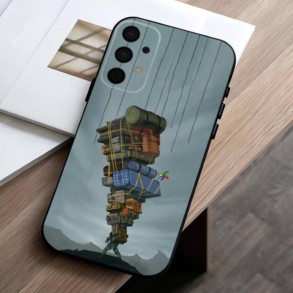 G-Game D-Death S-Stranding Phone Case For Samsung Galaxy A73,A72,A71,A70,A53,A52,A51,Soft Silicone Black Cover