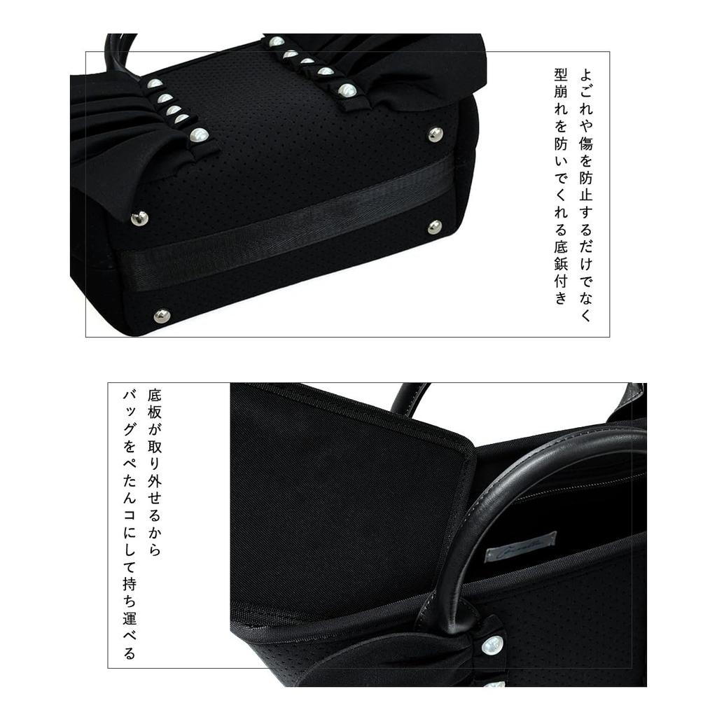 Gisele Tote Leve Tamanho Neoprene Ombro 2 Vias Repelente à Água Bolsa, B5, Transversal, Franzido, Autoportante, Bolsa, Pequena, Pérola, Feminina (Cinzento