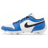 Air 1 Low TD Cleat Weiß Schwarz Royal Herren Sneaker Blau FJ6245-104