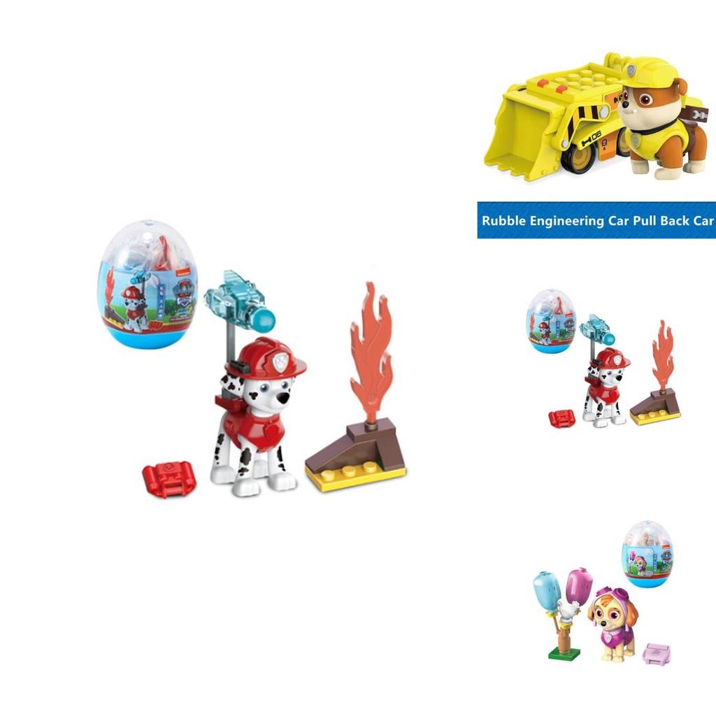 Paw Patrol Rescue Racers 4-pack Real Working Wheels Pet Action Figures Car Toy