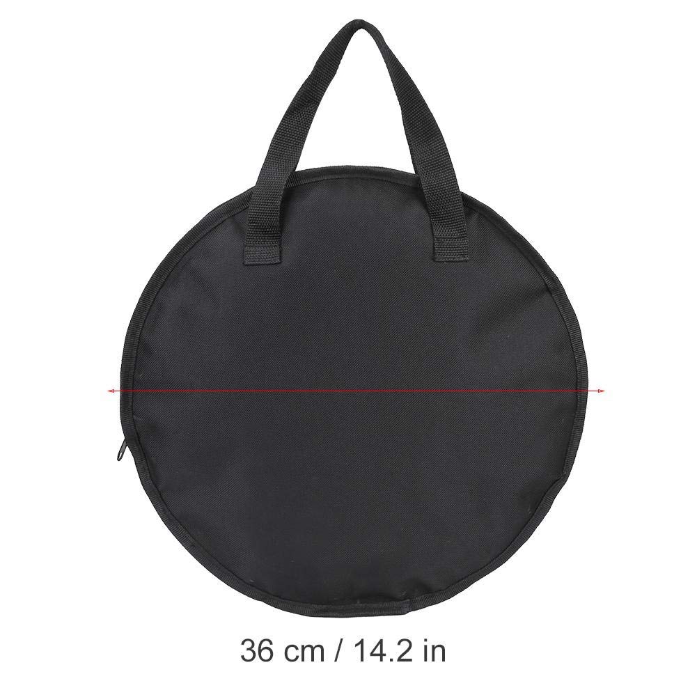 Alomejor Dumb Drum Bag Drum Storage Pouch Cymbal Case Waterproof Portable Durable Wear Resistant Easy To Carry Drum Bag Dumb Drum Drum Stand &