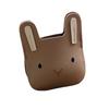 Korean-style Cute Kids' Bag: PU Cartoon Animal Design with Clip, 2-way Crossbody/shoulder, Perfect for Trips & Daily Use!