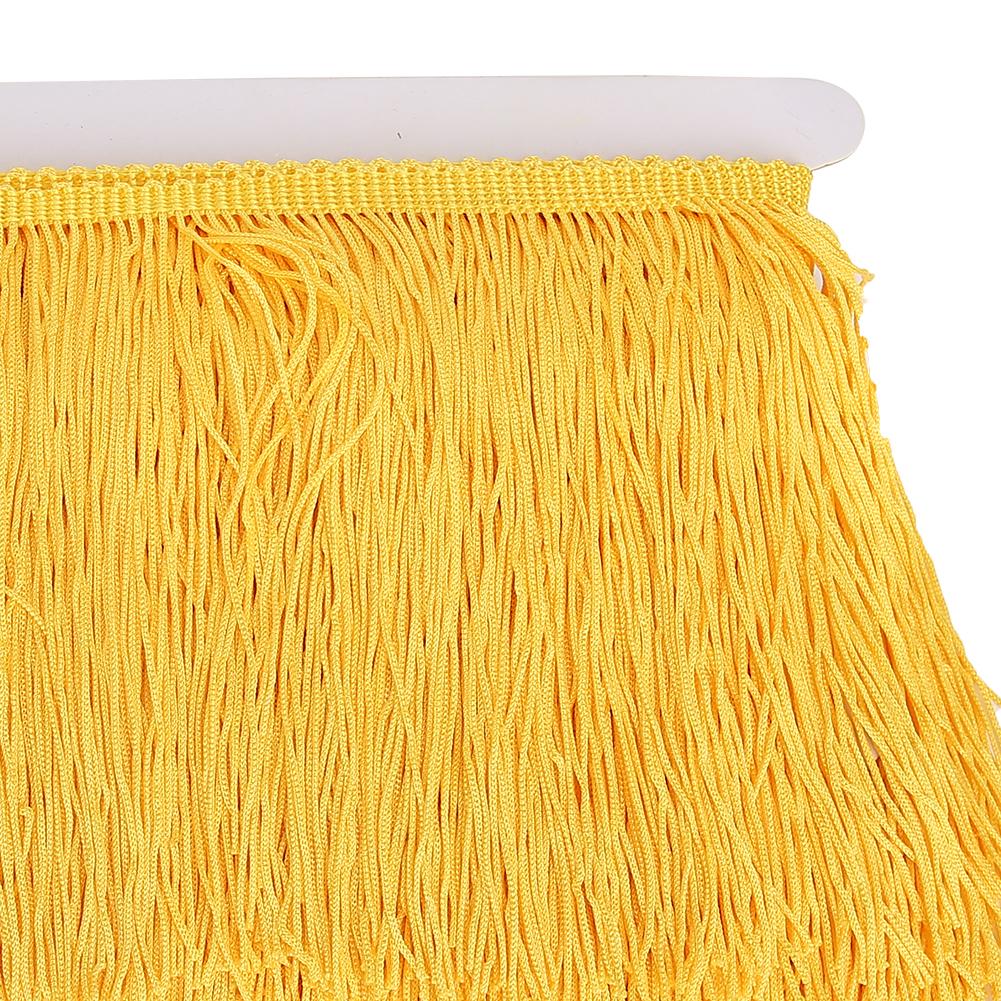 10yd 14cm Fringe Tassel Polyester Lace Trim Ribbon Sew Stage Clothing Curtain Garment Accessories