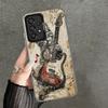 Guitar Retro Rock Music Shockproof Phone Case for Samsung A17 A16 A15 A14 A37 A57 A36 A56 A26 A35 A55 A25 A34 A54 A24 A13 A23 A3