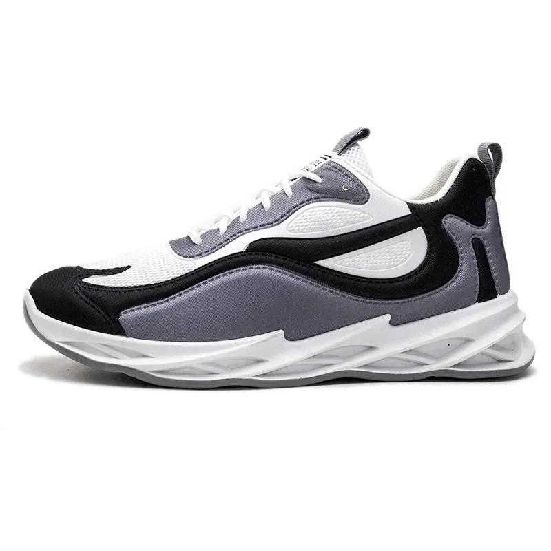 2025 New Men's Sports Shoes Breathable and Comfortable Thick Soled Casual Shoes Men's Korean Version Fashionable Sports Shoes