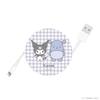 Gourmandise Sanrio Characters Code Reel Case Kuromi SANG-312KU