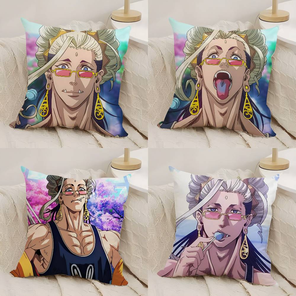 Hot Anime R-Record Of Ragnarok Pillow Case Plush Fabric Soft Double Sided Print Home Sofa High Quality Cushion Cover Throw