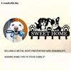 Durable Dog Shaped Wall Hook Key Organizer Easy Install Multi Purpose Home Decor Gift