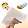 100 Fogli Carta Alluminio Isolante, Carta Carta Resistente al Grasso per Sandwich, Hamburger, Pranzo, Cibo da Asporto, Cibo Caldo 30*30cm