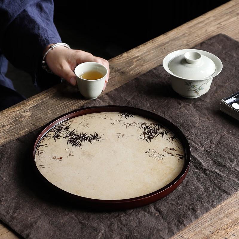 Yipan Handmade Bamboo Dry Tea Tray