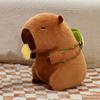 Can Pull Capybara Plush Doll Fruit Backpack Stuffed Capybara Doll  Birthday Gifts