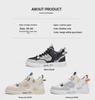 2024 Spring/Summer Men's Trendy High-Top Sneakers: Casual, All-Match Student Footwear