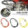 Universal Motorcycle Moped Fuel Filter Motorcycle Gas Fuel Oil Filter 6mm for Scooter Dirt Bike ATV