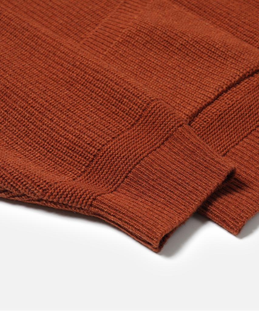 Frizmworks Wool Deck Zip Up Cardigan _ Brick
