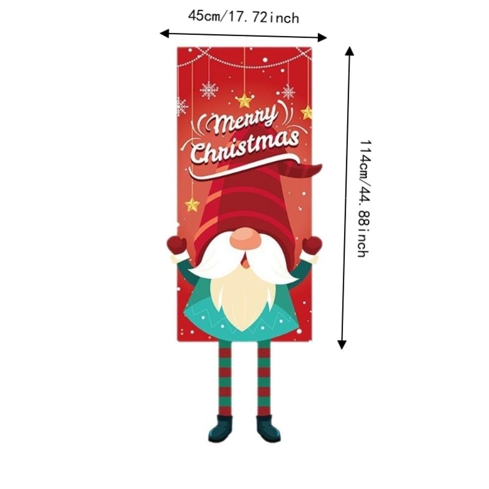 Wall Hanging Christmas Decorations Santa Claus Xmas Banner Christmas Hanging Flag Party Supplies