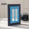 Studio Photo Props Window View Photography Prop, Paned Helper, Scene Background Frame Prop for Outdoor Pictures Travel Vacation Social Media