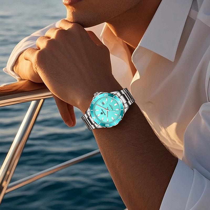 Top Luxury Brand Man Watch Sports Waterproof Luminous Date Men Wristwatch Business Quartz Men's Watches Montres Hommes