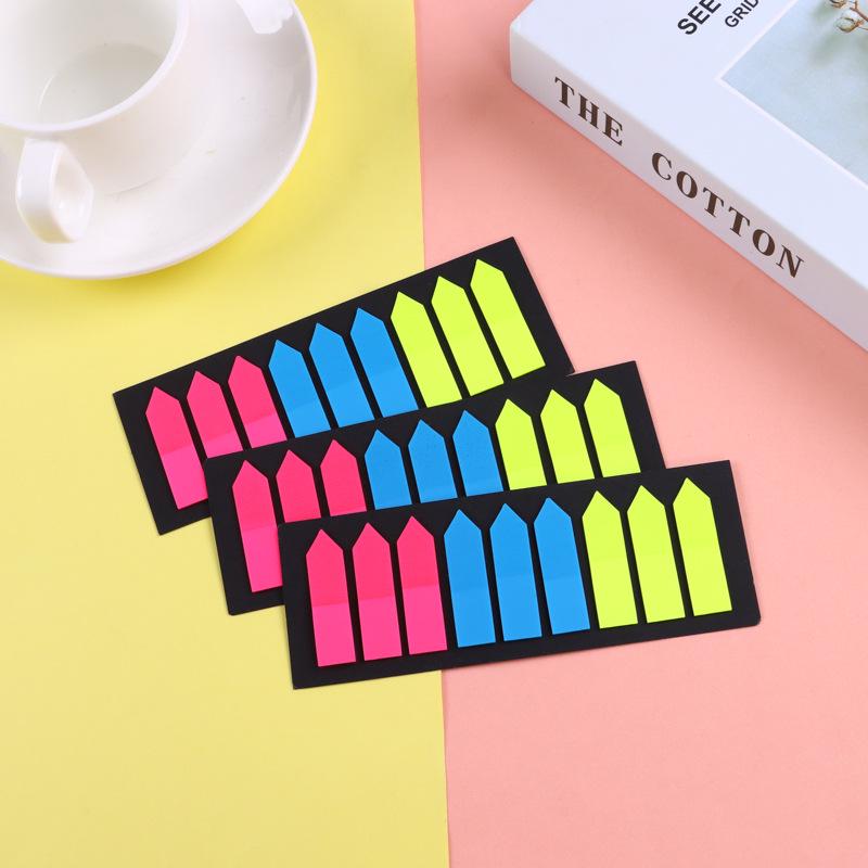 Cute Eco-Friendly PET Cartoon Label & Bookmark Stickers