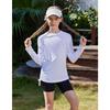 CHARMLEAKS Rash Guard for Girls Long Sleeve Swim Shirt UPF 50+ Sun Protection Teen Girls Swimsuit Athletic Shirts 7-16Y