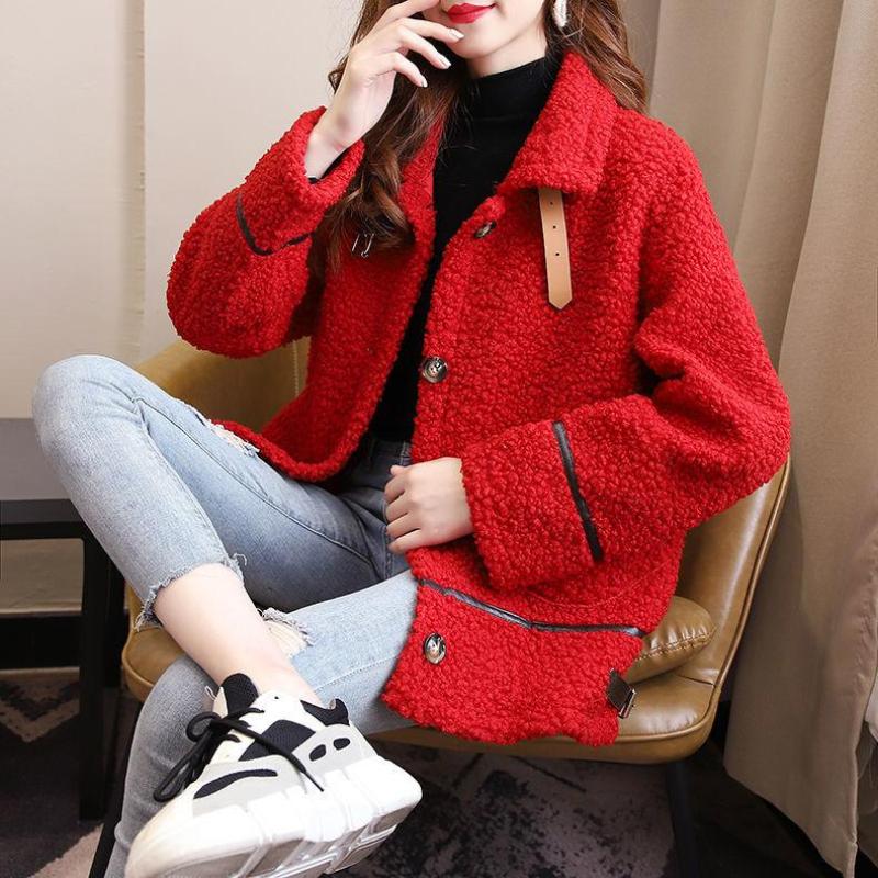 Loose Cardigan Thick Lapel Top