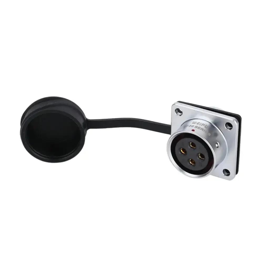 WEIPU SF20 SF2010/P SF2013/S Panel Seat IP67 Waterproof Automotive Circular Connector 2 3 4 5 6 7 8 9 12 15Pin Charger Adapter