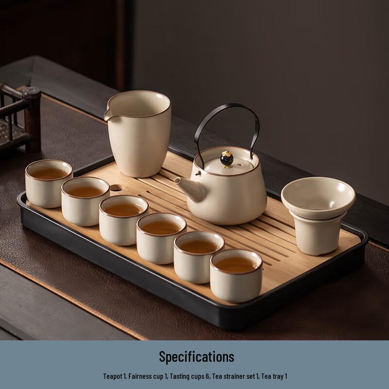 Naijiang Ru Kiln Ceramic Kung Fu Tea Set