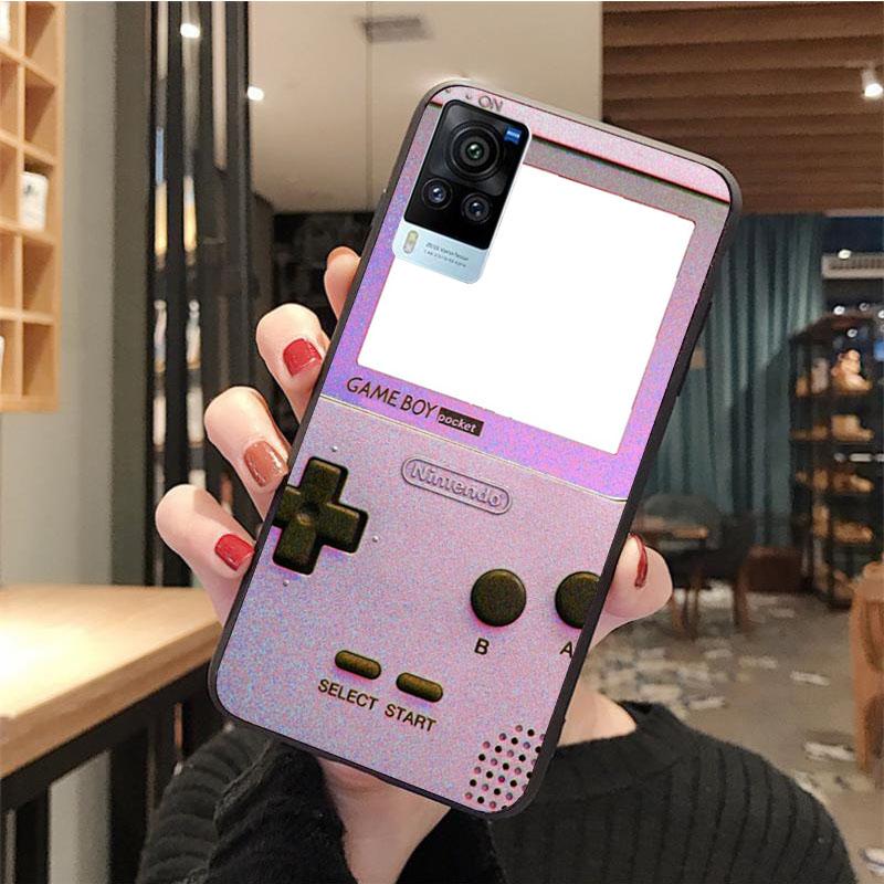 Custodia per telefono Game Boy Color per VIVO V21E V21 V23 V23E V2109 Y53S Y33S Y55 Y76 Y31 Y21 Y72 Y01 Y21S Y11S