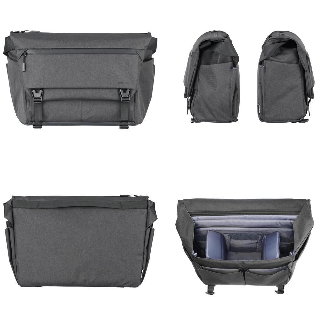 HAKUBA Plus Shell City Messenger 8 G05 AZ Camera Top for Everyday 4977187001778 Bag, Black, Access, Use, AMZSP-CT05MS8BK,