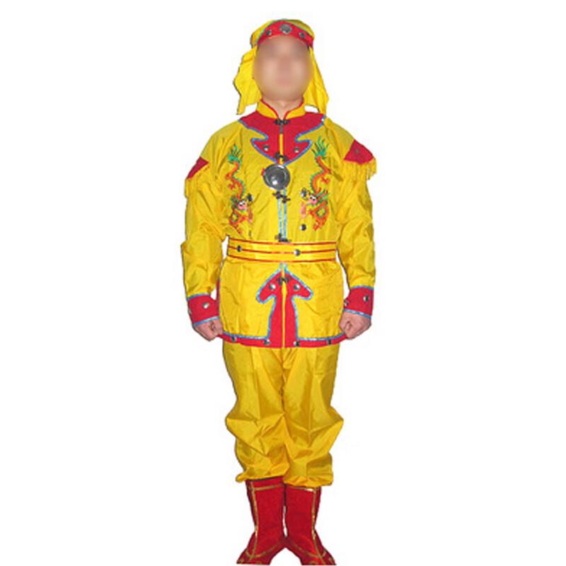 Традиционный костюм для выступления с танцем дракона и льва L