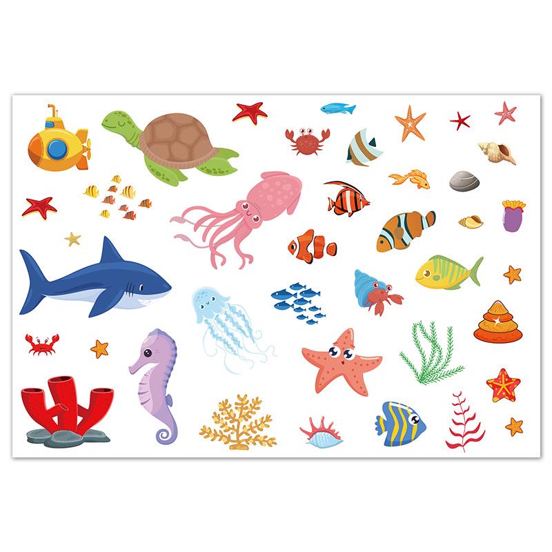 Large Creative Small Animal Self-Adhesive Stickers for Kids' Diaries & Toys