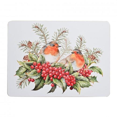 Set of 4 Robin Placemats