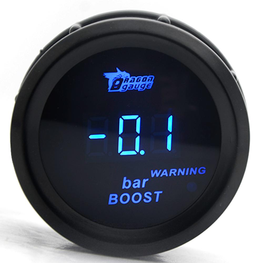 2" 52mm Auto Digitaler Turbo Ladedruckanzeige PSI BAR Wassertemperatur Öltemperatur Öldruckanzeige Voltmeter EGT Drehzahlmesser U/min-Anzeige