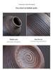 Retro Zen Coarse Pottery Ceramic Vase - Small Flower Holder