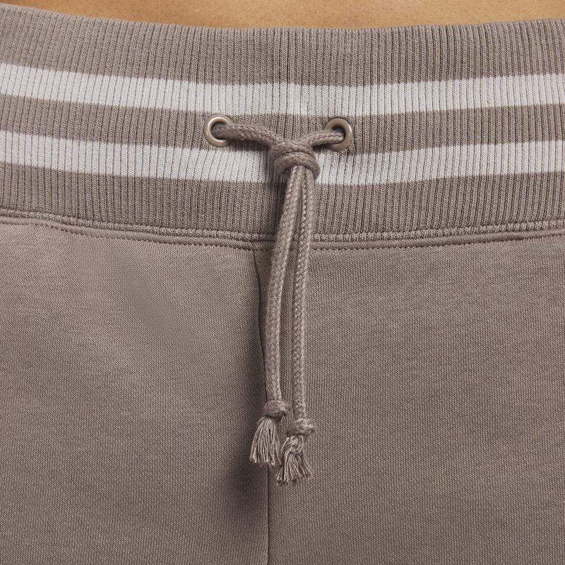 Nike Sportswear Phoenix Fleece High-Waisted Wide-Leg Knit Sweatpants Women Bottoms Mink-Brown HJ0910-233