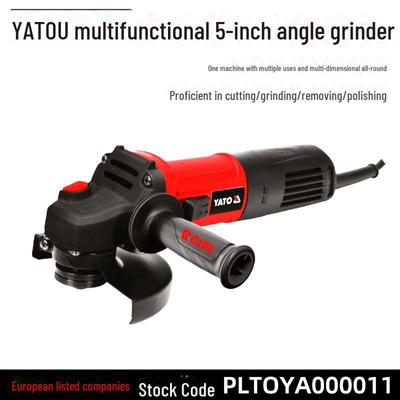 YATO Rechargeable Lithium Battery Angle Grinder: High-Power Cutting and Polishing Machine