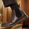 Stiefel Herren Marke Retro Bequem Lässig Mode 2026 Stiefel Leder