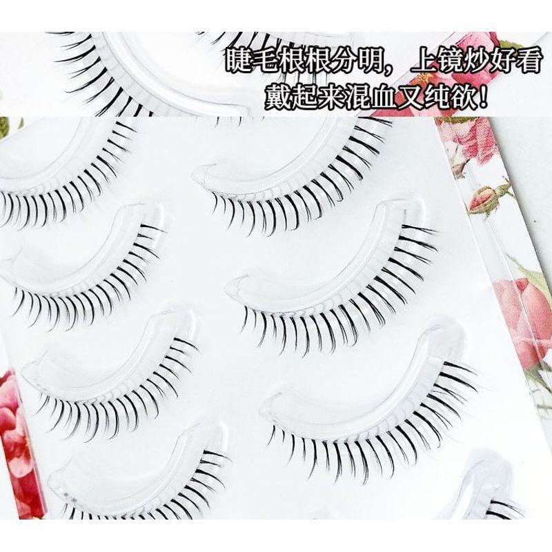 Lashie - Natürliche Mehrfachpackung künstliche Wimpern
