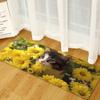 3D Digital Printing Animal Entrance Door Mat Kitchen Dirt-Resistant Long Bathroom Absorbent Floor Mat Living Room Non-Slip Carpet