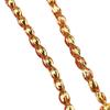 Gold-Plated Brass Butterfly Love Flower Bead Bracelet for Women